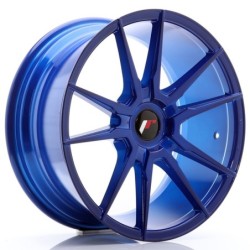 Japan Racing JR-21 18x8.5" (4 & 5 hole custom PCD) ET20-40, Blue