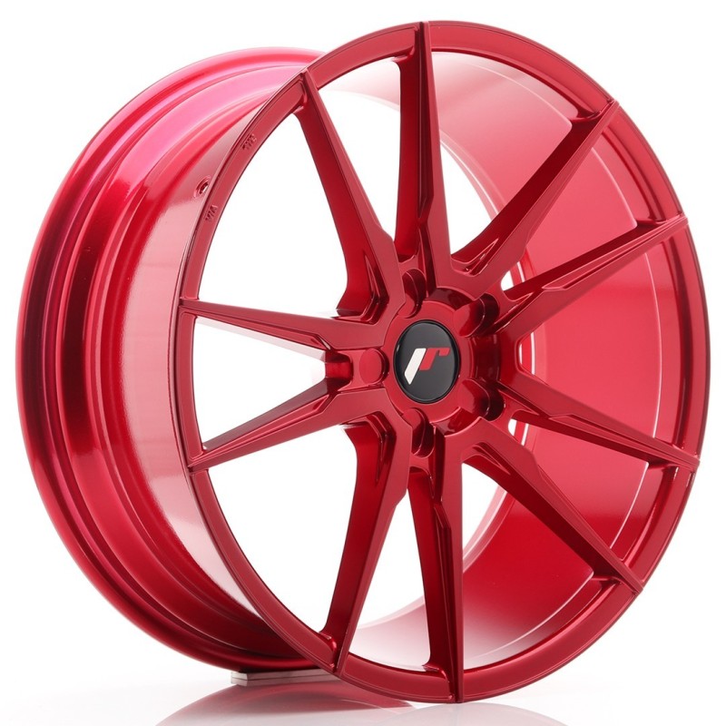 Japan Racing JR-21 20x8.5" (5 hole custom PCD) ET20-40, Red