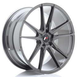 Japan Racing JR-21 Extreme Concave 22x10.5" (5 hole custom PCD) ET15-52, Hyper Gray