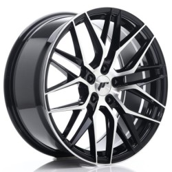 Japan Racing JR-28 19x8.5" 5x114.3 ET40, Black Machined Face