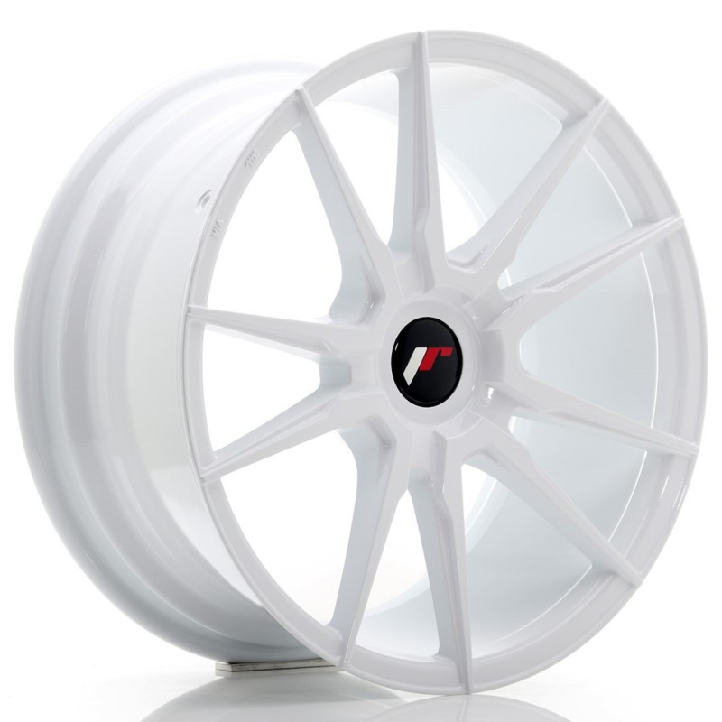 Japan Racing JR-21 18x8.5" (4 & 5 hole custom PCD) ET20-40, White
