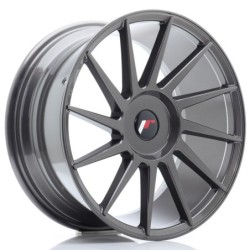 Japan Racing JR-22 18x8.5" (4 & 5 hole custom PCD) ET20-40, Hyper Gray