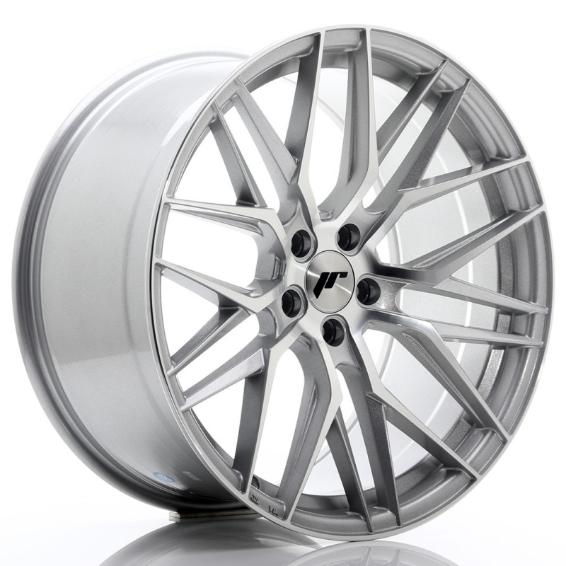 Japan Racing JR-28 Extreme Concave 20x10" 5x120 ET40, Silver, Machined Face