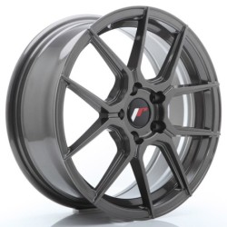 Japan Racing JR-30 17x7" 5x120 ET35, Hyper Gray