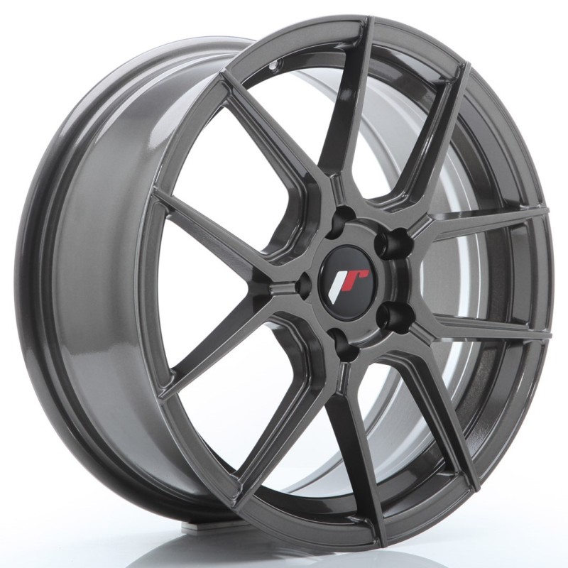 Japan Racing JR-30 17x7" 5x120 ET35, Hyper Gray