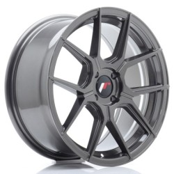 Japan Racing JR-30 17x8" 4x100 ET40, Hyper Gray