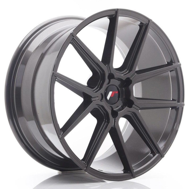 Japan Racing JR-30 Extreme Concave 21x10.5" (5 hole custom PCD) ET15-45, Hyper Gray