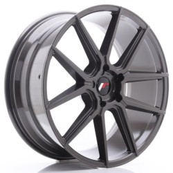 Japan Racing JR-30 Extreme Concave 21x9" (5 hole custom PCD) ET20-40, Hyper Gray