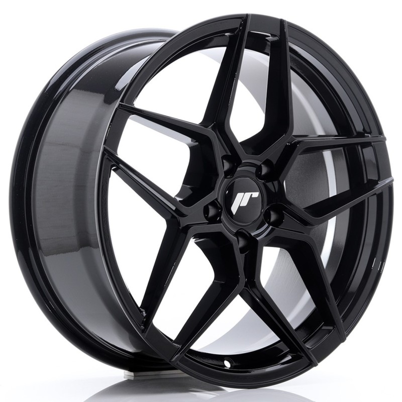 Japan Racing JR-34 18x8" 5x112 ET42, Gloss Black
