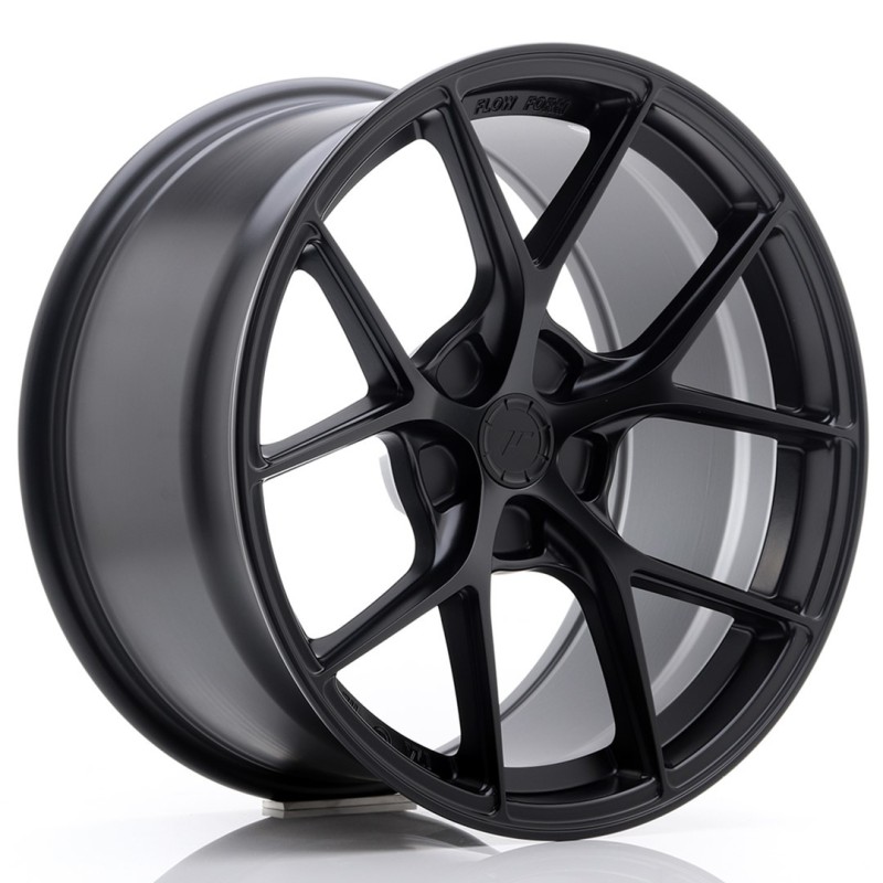 Japan Racing SL-01 Super Light 18x9.5" (5 hole custom PCD) ET25-38, Flat Black