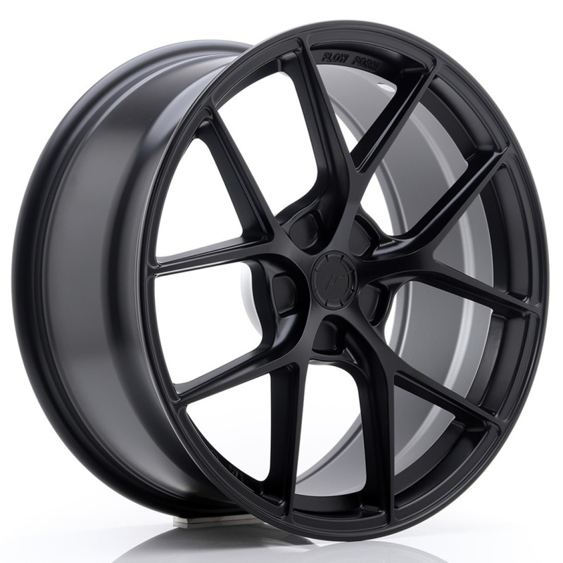 Japan Racing SL-01 Super Light 19x8.5" (5 hole custom PCD) ET20-45, Flat Black
