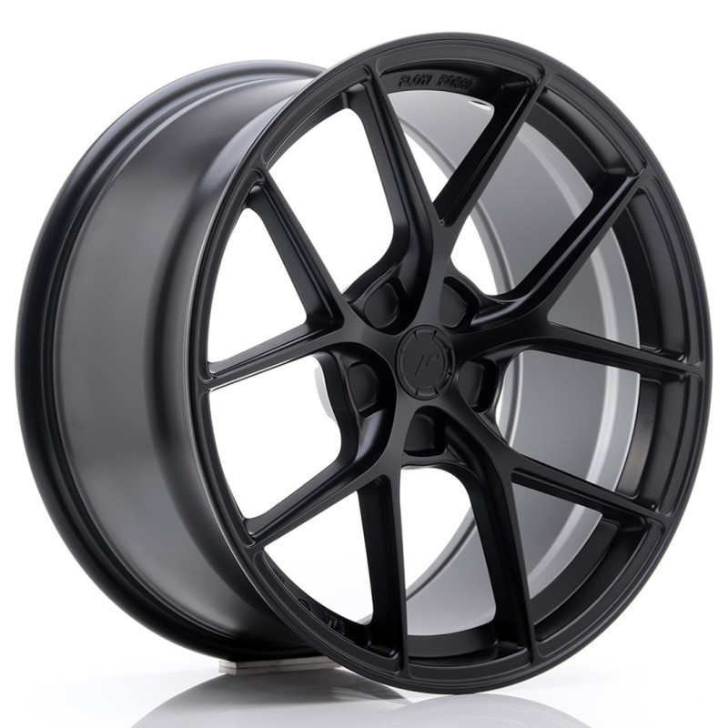 Japan Racing SL-01 Super Light 19x9.5" (5 hole custom PCD) ET25-40, Flat Black