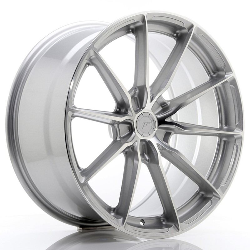 Japan Racing JR-37 Extreme Concave 20x10" (5 hole custom PCD) ET20-45, Silver