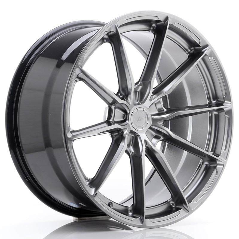 Japan Racing JR-37 Extreme Concave 20x10" (5 hole custom PCD) ET20-45, Hyper Black