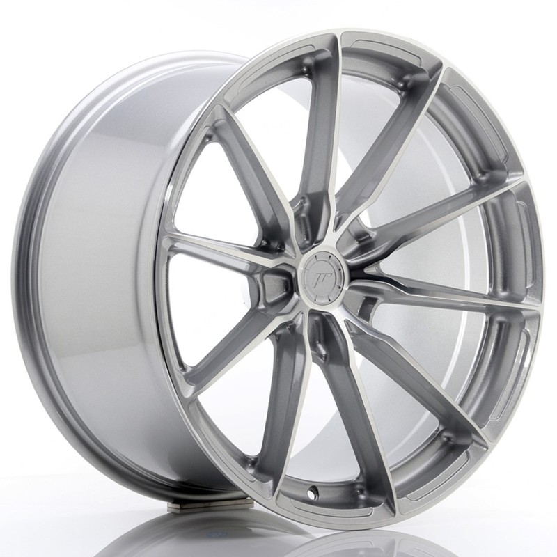 Japan Racing JR-37 Extreme Concave 20x10.5" (5 hole custom PCD) ET20-40, Silver