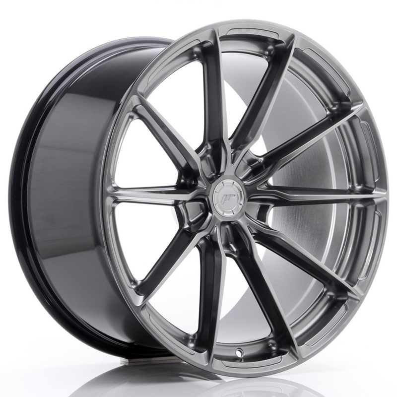 Japan Racing JR-37 Extreme Concave 20x10.5" (5 hole custom PCD) ET20-40, Hyper Black