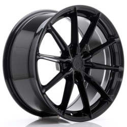 Japan Racing JR-37 19x8.5" (5 hole custom PCD) ET20-45, Gloss Black