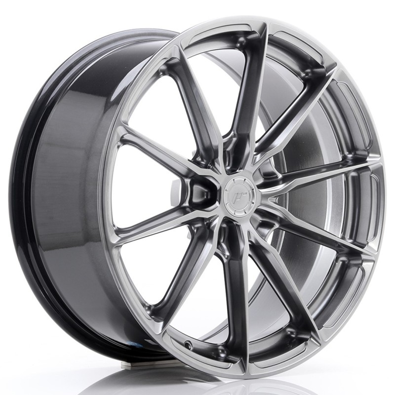 Japan Racing JR-37 19x8.5" (5 hole custom PCD) ET20-45, Hyper Black