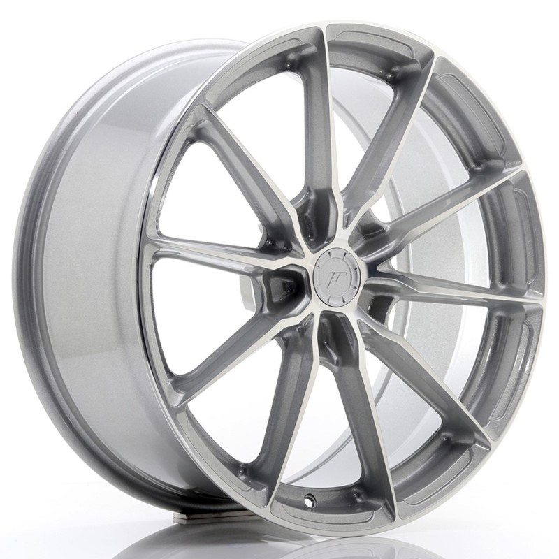 Japan Racing JR-37 19x8.5" (5 hole custom PCD) ET20-45, Silver