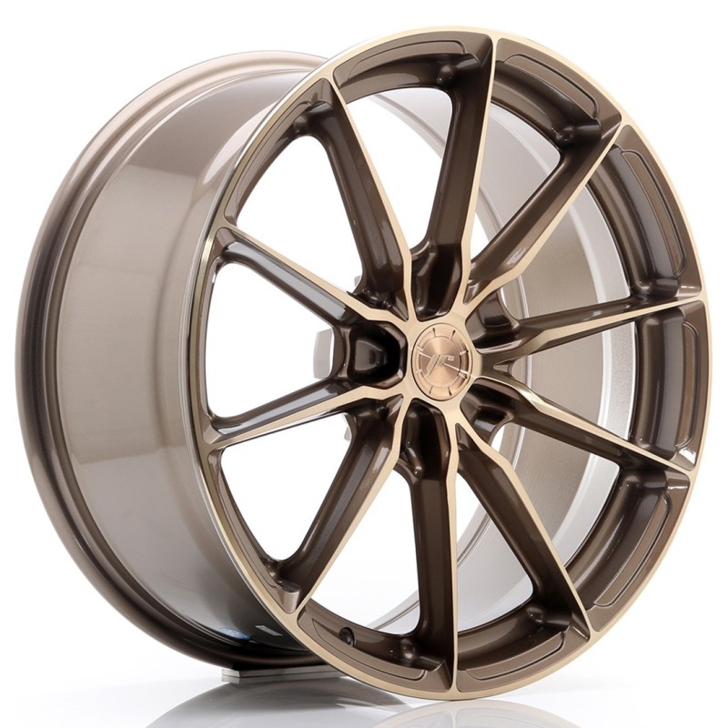 Japan Racing JR-37 19x8.5" (5 hole custom PCD) ET35-45, Bronze