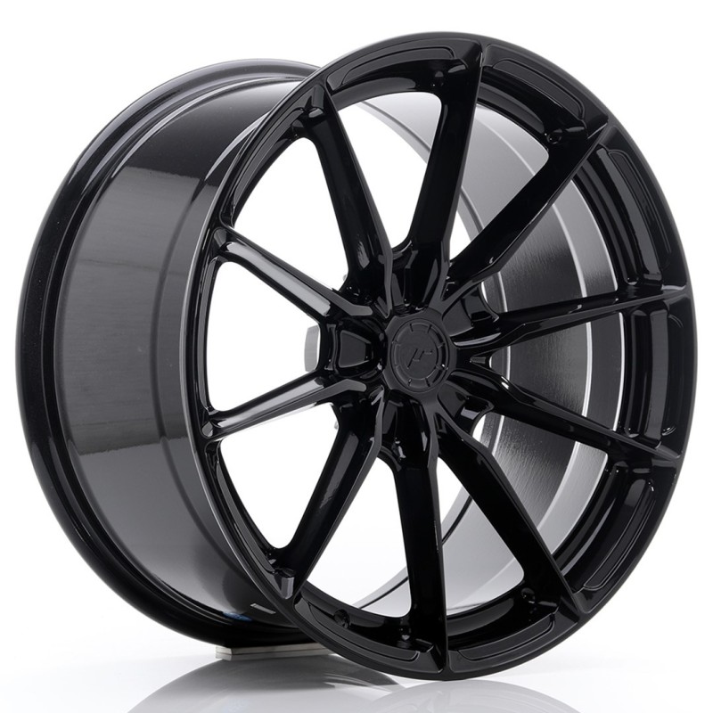 Japan Racing JR-37 Extreme Concave 19x9.5" (5 hole custom PCD) ET20-45, Gloss Black