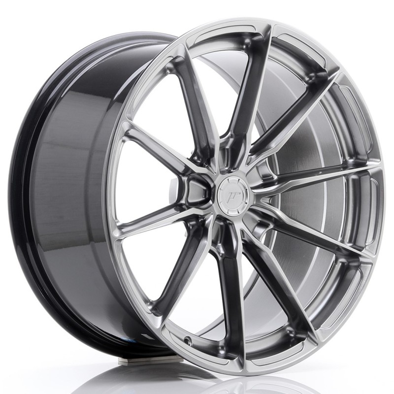 Japan Racing JR-37 Extreme Concave 19x9.5" (5 hole custom PCD) ET20-45, Hyper Black
