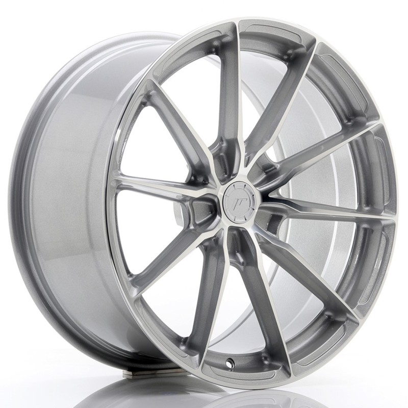 Japan Racing JR-37 Extreme Concave 19x9.5" (5 hole custom PCD) ET20-45, Silver