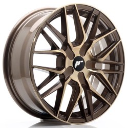 Japan Racing JR-28 17x7" (4 & 5 hole custom PCD) ET20-45, Bronze