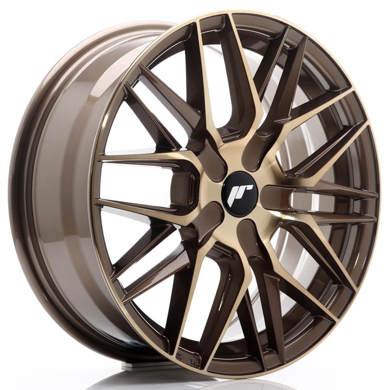 Japan Racing JR-28 17x7" (4 & 5 hole custom PCD) ET20-45, Bronze