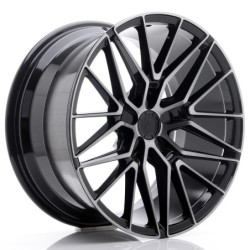 Japan Racing JR-38 19x9.5" (5 hole custom PCD) ET20-45, Flat & Gloss Black