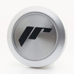 Japan Racing Center Cap JR-10 Flat Type - Silver