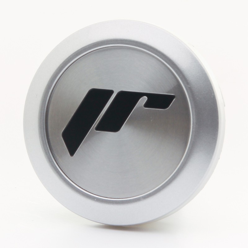 Japan Racing Center Cap JR-10 Flat Type - Silver