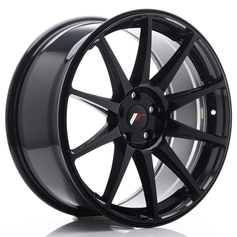 Japan Racing JR-11 19x8.5" 5x108 ET40, Gloss Black