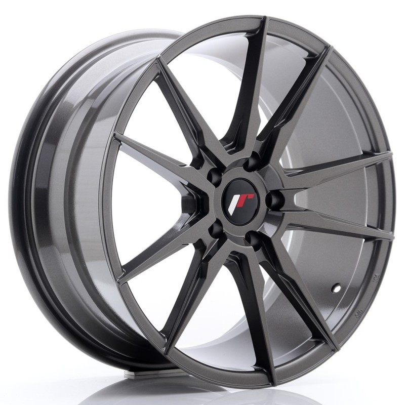 Japan Racing JR-21 19x8.5" 5x114.3 ET40, Hyper Gray