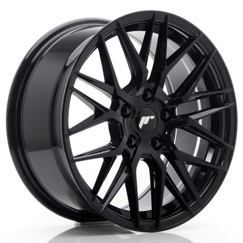 Japan Racing JR-28 17x8" 5x100 ET35, Gloss Black