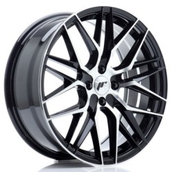 Japan Racing JR-28 18x7.5" 4x100 ET40, Gloss Black Machined