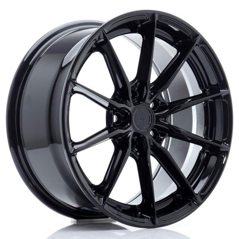 Japan Racing JR-37 17x8" 5x112 ET40, Gloss Black
