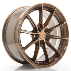 Japan Racing JR-37 17x8" (5 hole custom PCD) ET20-40, Bronze