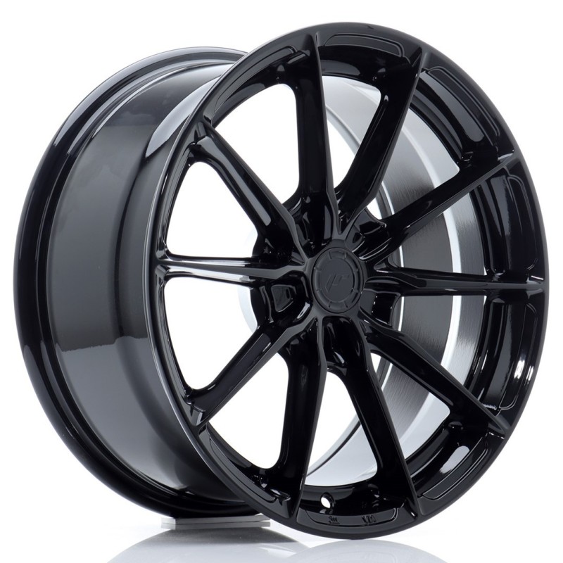 Japan Racing JR-37 17x8" (5 hole custom PCD) ET20-40, Gloss Black