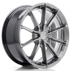Japan Racing JR-37 18x8" (5 hole custom PCD) ET20-45, Hyper Black
