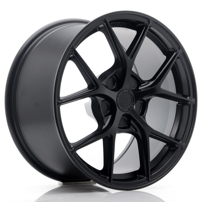 Japan Racing SL-01 Super Light 17x9" (5 hole custom PCD) ET20-50, Flat Black