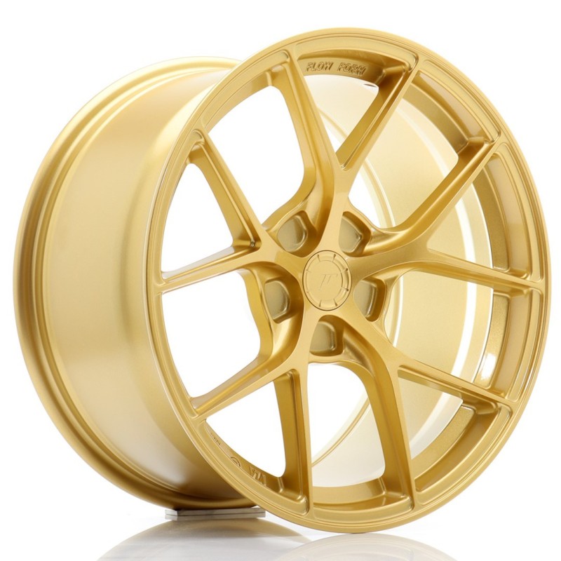 Japan Racing SL-01 Super Light 18x9.5" (5 hole custom PCD) ET25-38, Gold