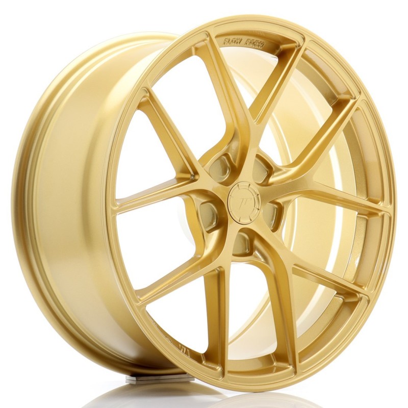 Japan Racing SL-01 Super Light 19x8.5" (5 hole custom PCD) ET20-45, Gold