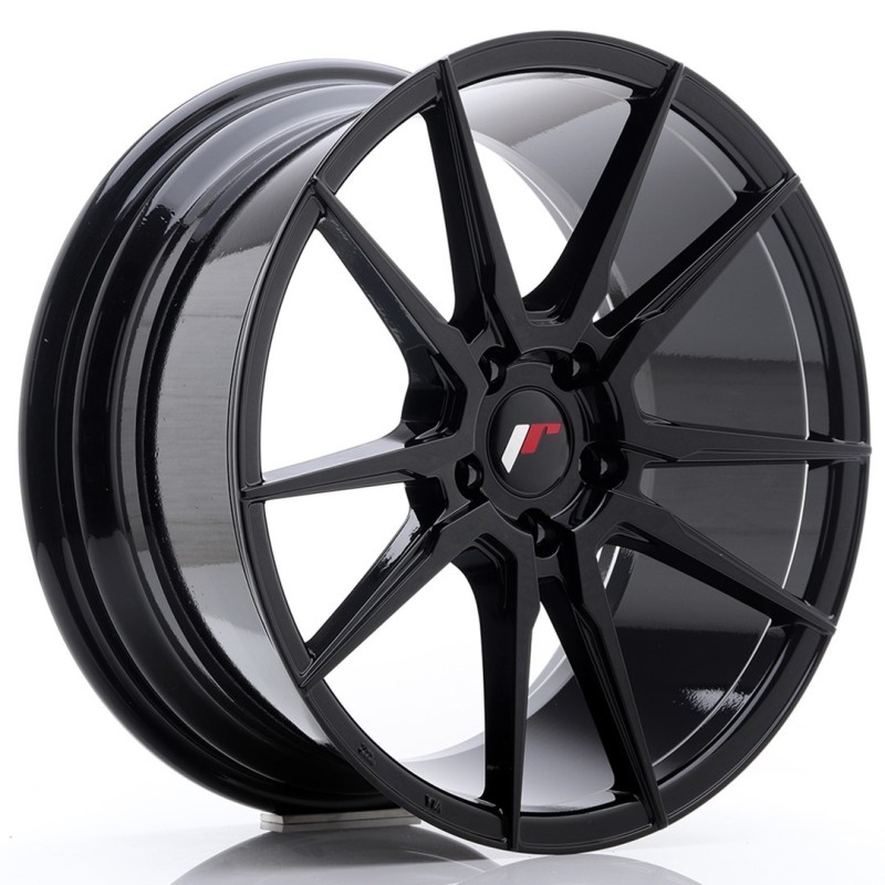 Japan Racing JR-21 18x8.5" 5x100 ET40, Gloss Black