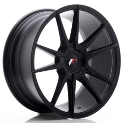 Japan Racing JR-21 18x8.5" (4 & 5 hole custom PCD) ET40, Flat Black