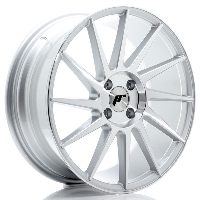 Japan Racing JR-22 18x7.5" 4x108 ET35, Machined Silver