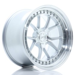 Japan Racing JR-39 18x10.5" (5 hole custom PCD) ET15-22, Silver