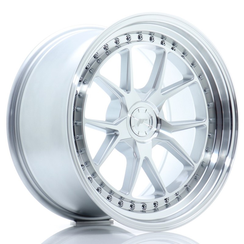 Japan Racing JR-39 18x9.5" (5 hole custom PCD) ET15-35, Silver