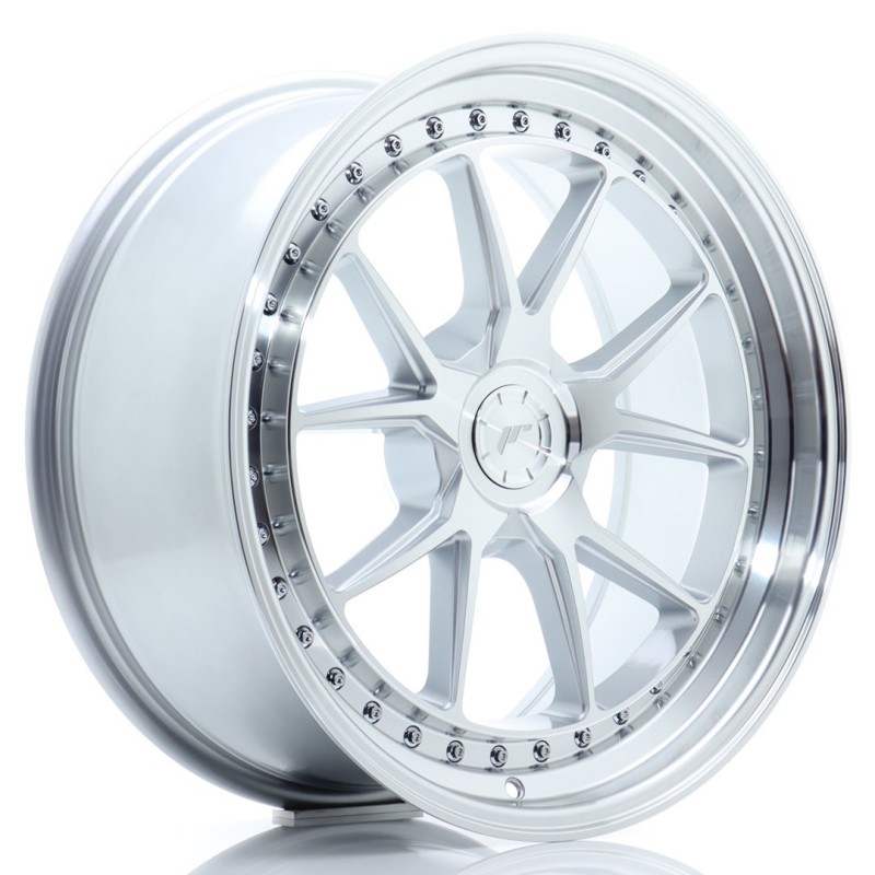 Japan Racing JR-39 19x8.5" (5 hole custom PCD) ET15-35, Silver