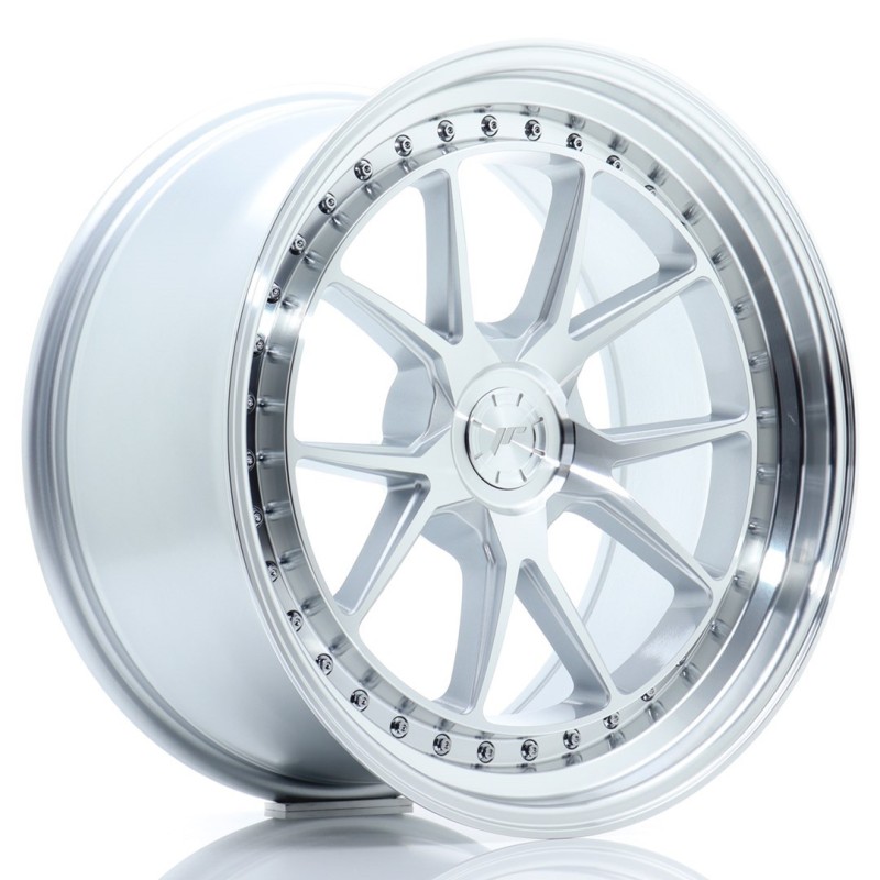 Japan Racing JR-39 19x9.5" (5 hole custom PCD) ET15-35, Silver